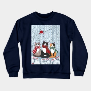 The Winter Cats! Crewneck Sweatshirt